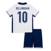 Camiseta Inglaterra Jude Bellingham #10 Primera Equipación para niños Eurocopa 2024 manga corta (+ pantalones cortos)